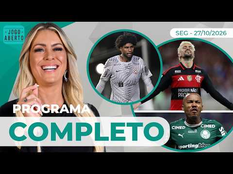 JOGO ABERTO DEBATE BRIGA ENTRE FLAMENGO E PALMEIRAS PELO TÍTULO - 27/10/2026