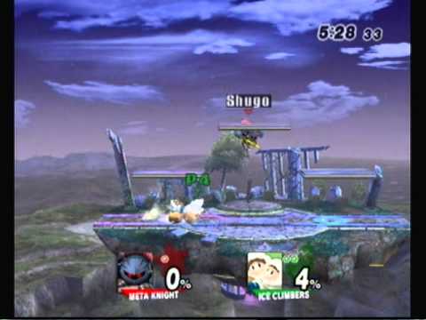 Apex 2010 Shugo (Meta Knight) vs. Lain (Ice Climbers) 1 - SSBB