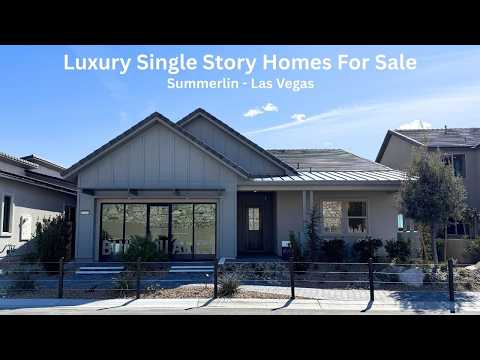 Summerlin Las Vegas | New Luxury Single Story Homes For Sale - $962k+ Brantley by Pulte Homes
