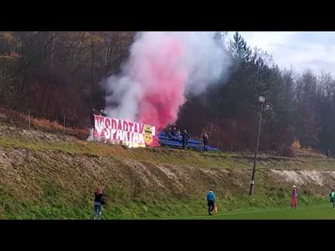 Spartak Wielkanoc Gołcza oprawa w Michałowicach