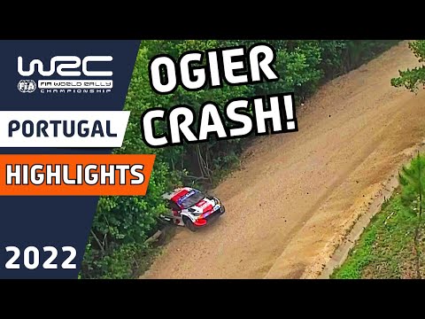 WRC Rally Highlights : Vodafone Rally de Portugal 2022 - Saturday Morning