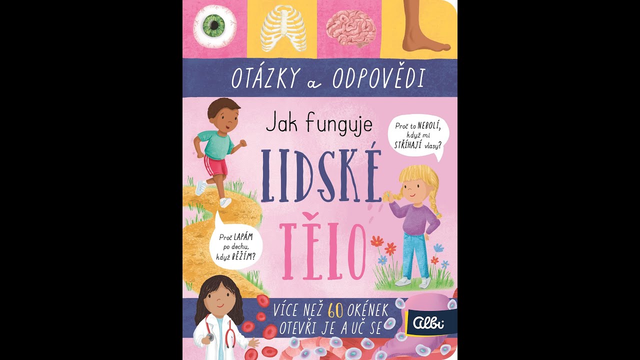Kniha Jak funguje lidské tělo? - představení