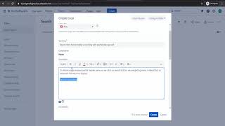 Report a NEW defect(BUG) into JIRA