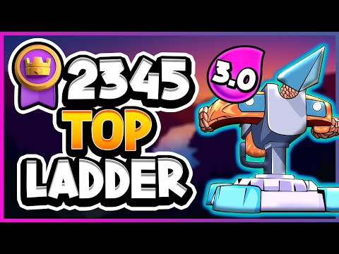 TOP 500 LADDER FINISH With 3.0 Xbow Cycle! — Clash Royale