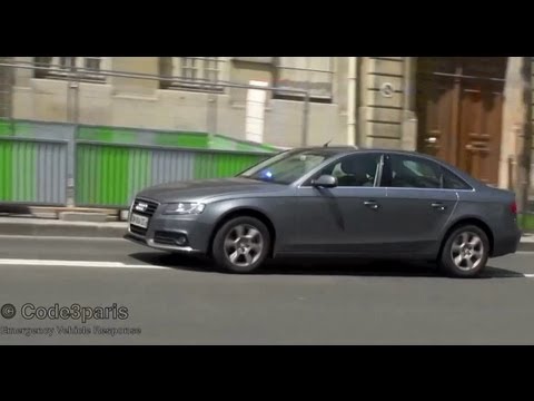 Voitures de police banalisées X2 // Unmarked Police Cars Paris
