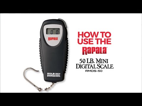 Rapala® RMDS 50 Scale Instructions