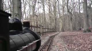 preview picture of video 'T1 circuit at Frimley Lodge Miniature Railway'