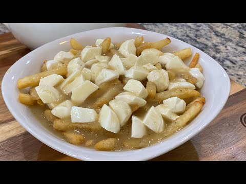 Easy and Delicious Poutine! Inspired by the Canadian Pavilion in Epcot! How to Make Recipe