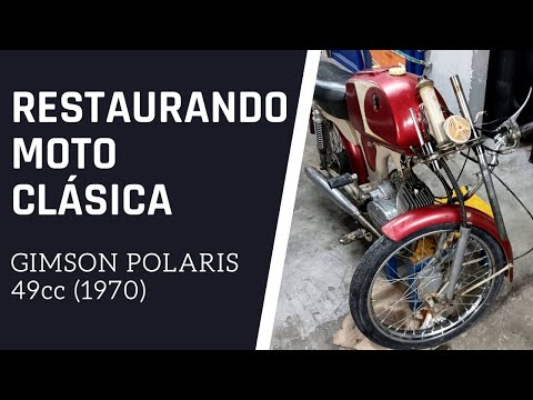 PROCESO DE RESTAURACIÓN – Gimson Polaris 49cc (1970)