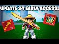 *NEW* BLOX FRUITS UPDATE 24 EARLY ACCESS! (INSANE LEAKS)