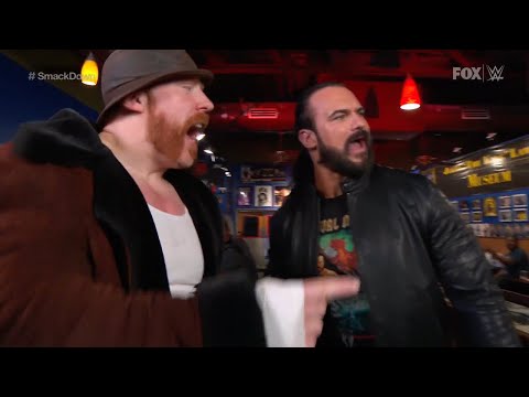 Sheamus and Drew McIntyre chat at a bar - WWE SmackDown January 6, 2023
