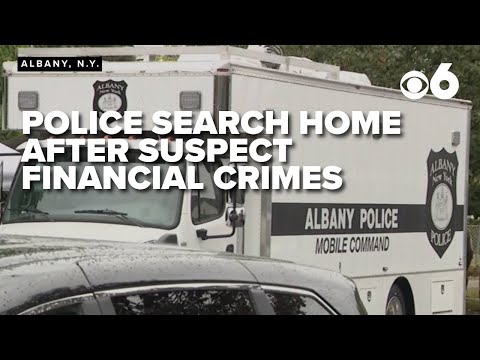 Authorities search Albany home for suspected financial crimes, no arrests have been made yet