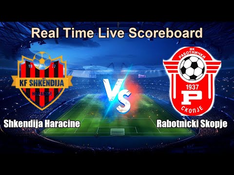 Shkendija Haracine vs Rabotnicki Skopje Live Score - North Macedonia Cup