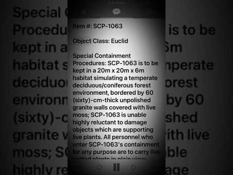 Scp 1063 Freiherr von Schwarzwald