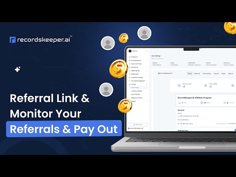 How to Generate Referral Links & Manage Payouts in RecordsKeeper.AI