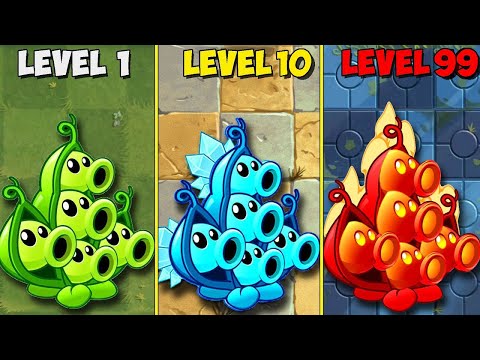 Random 20 PEA Family Plants Battlez - Who Will Win? - PvZ 2 Plant vs Plant v10.8.1