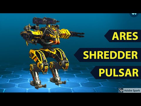 War Robots - Ares Shredder Pulsar -WR Gameplay