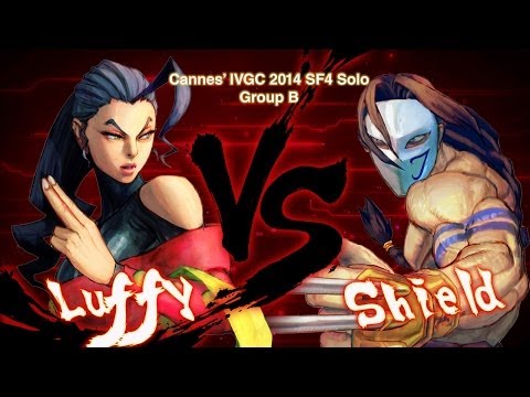 Meltdown|Luffy vs GxC|Shield - IVGC 2014 SF4 Group B