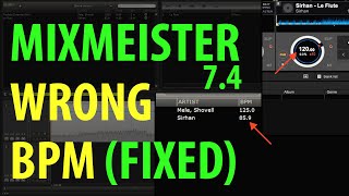 MixMeister Doesn't Recognize Song Tempo (FIXED) | How to Correct BPM Issues in MixMeister