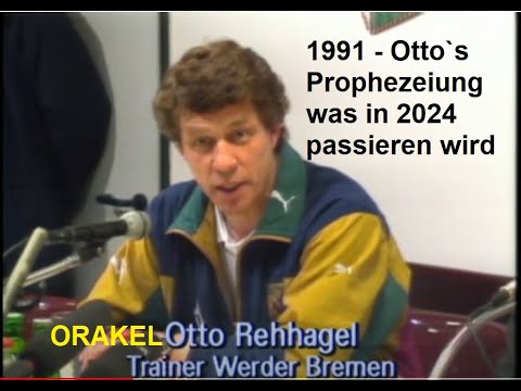 1991 sagt Otto Rehhagel was in 2024 passieren wird - Lustig!!