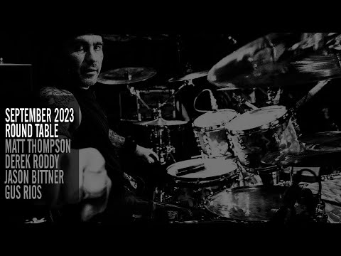 September 2023 Round Table Interview with Matt Thompson, Derek Roddy, Jason Bittner, and Gus Rios.