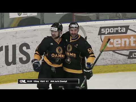 Optibet hokeja līga: HK Olimp/Venta 2002 - HK Dinaburga. Spēles labākie momenti (26.01.2022)