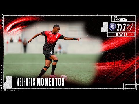 CIANORTE 2X2 ATHLETICO | TAÇA FPF 2025 | GOLS