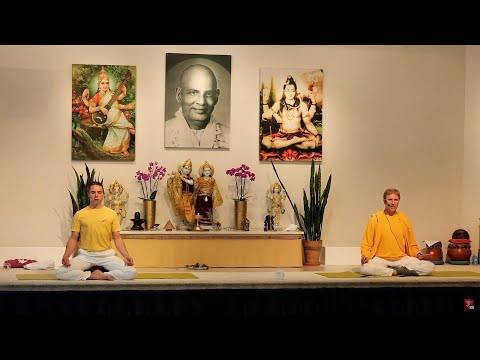 Yogastunde "im klassischen Yoga Vidya Stil" mit Ananta - Yoga Vidya Live,  27.08.2022, 09:15 Uhr