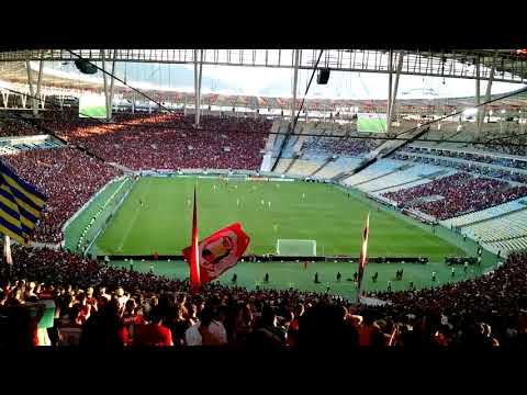 Hino + Oh Meu Mengão + Gol do Paquetá - Flamengo 2x0 Bahia