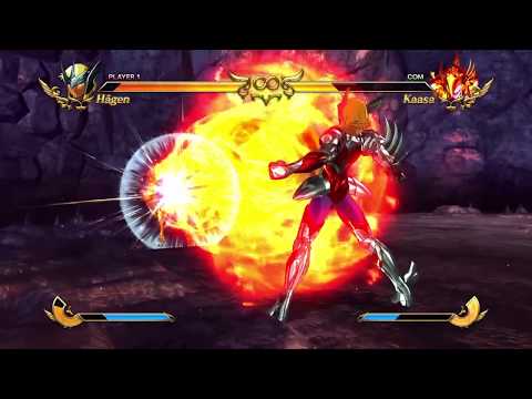 Saint Seiya: Soldiers' Soul - Hagen vs Kaasa