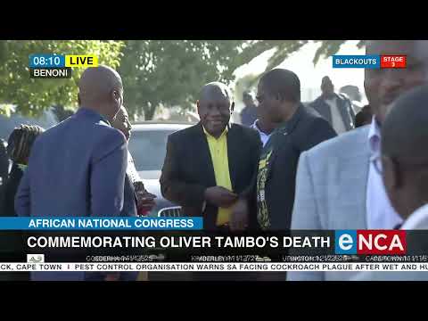 ANC commemorating Oliver Tambo's death