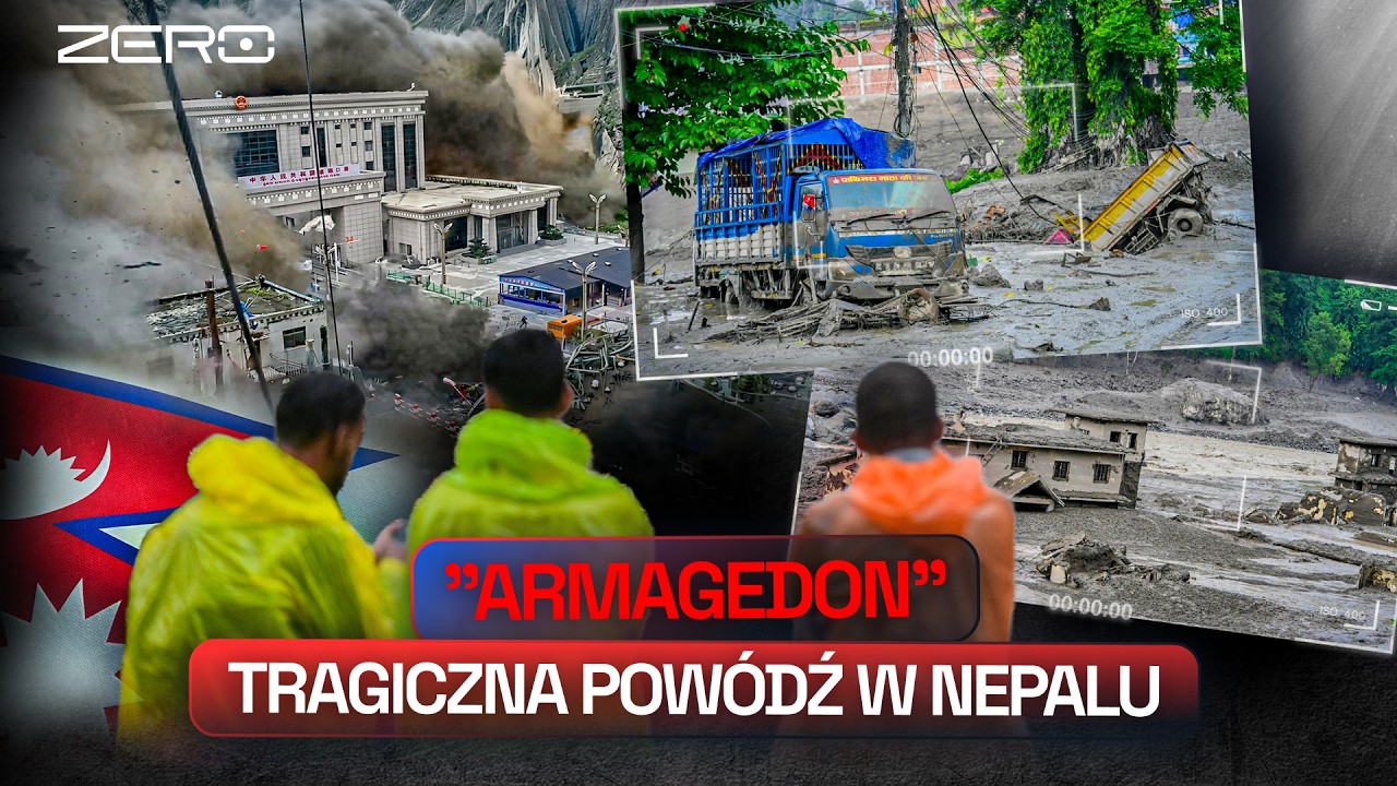 DRAMATYCZNE SCENY W NEPALU. BŁYSKAWICZNA POWÓDŹ I SETKI ZAGINIONYCH LUDZI