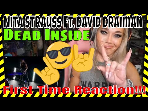 Nita Strauss ft. David Draiman of Disturbed "Dead Inside" REACTION | Music Review | First Reaction