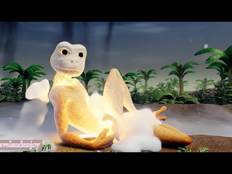 Patila Frog Enjoying Snow | Patila Frog Dance |
