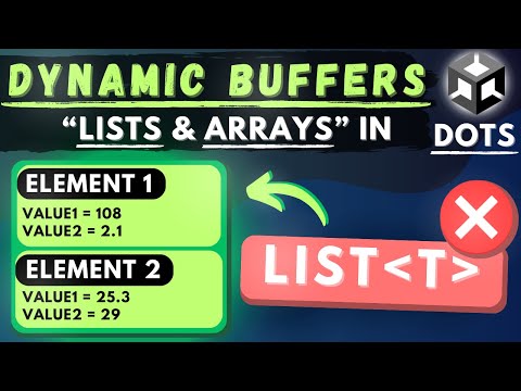 How To Use DYNAMIC BUFFERS? || Unity DOTS