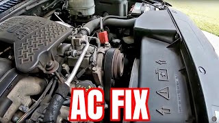 2005 GMC Sierra 2500HD - Fixing the Air Conditioning System