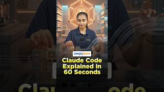 What Is Claude Code | Coding With Claude Code AI | Claude Code Explained | #Shorts | Simplilearn