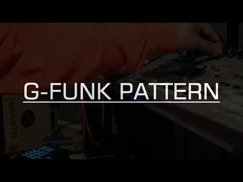 G-FUNK Pattern on the Roland MC-303 Groovebox