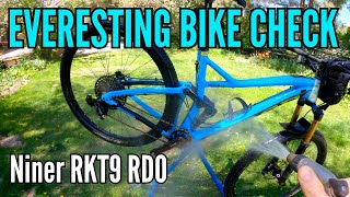 Everesting bike check + tips | Niner RKT9 RDO custom build