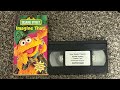 Closing To Sesame Street Imagine That 1996 Promotional Vhs Rare Closing