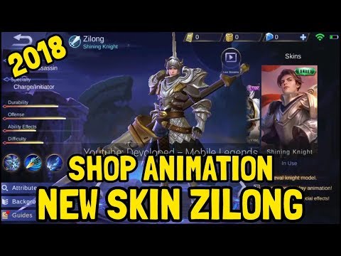 (Animation Skin) New Skin "Zilong" Shining Knight ! | Mobile Legends Indonesia