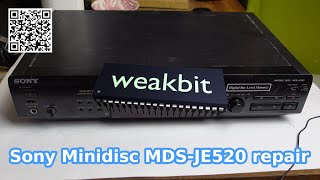 Video thumbnail for Sony MDS JE520 Minidisc repair by weakbit