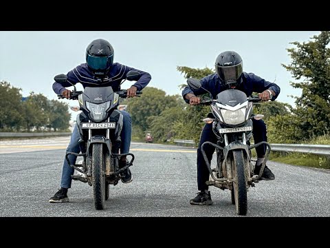 New Honda Sp125 vs Honda Shine 125 || Drag Race ||