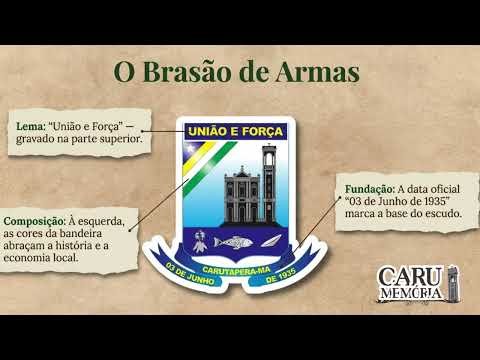 SÍMBOLOS DA CIDADE DE CARUTAPERA- MARANHÃO