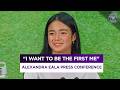 It Will Be The Honour Of My Life To Inspire Others Alex Eala Press Conference Wimbledon 2026