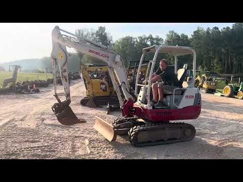 2008 Takeuchi TB228 Mini Excavator