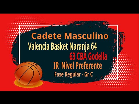 Jornada 1  Cadete Masculino IR Nivel Preferente-Fase Regular-Gr C. Valencia - Godella