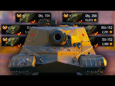 Object 268 Tech Tree Showcase!