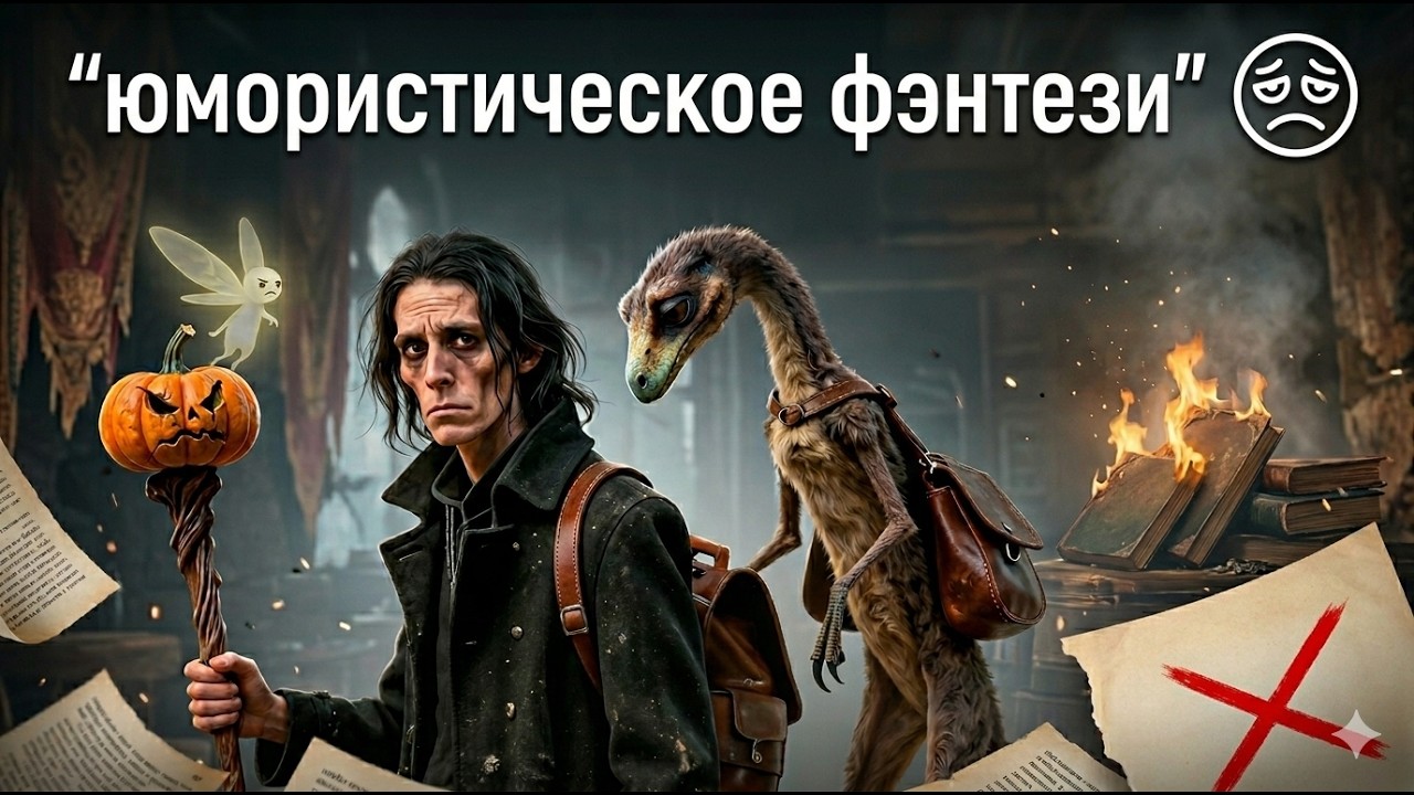 Юмористическое фэнтези от зрителя. Роман Кашин "Хендр Великолепный, Фей и Ку?