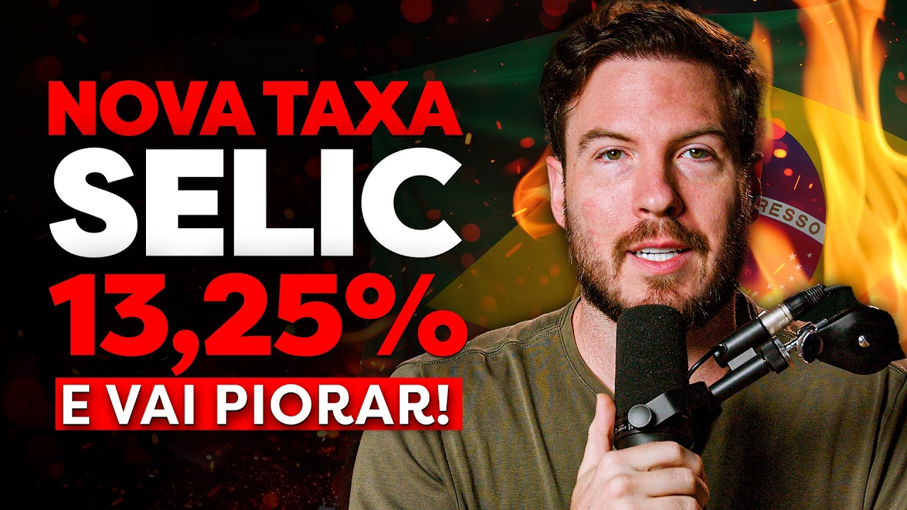 URGENTE: TAXA SELIC EM 13,25% | OS FIIS VÃO DESPENCAR?